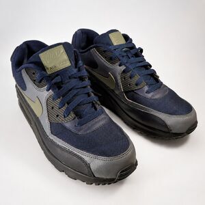 Nike Air Max 90 Essential Obsidian Men's Size 10 Navy Gray Sneakers